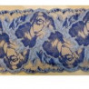 dentelle de calais jacquard noire 17 cm