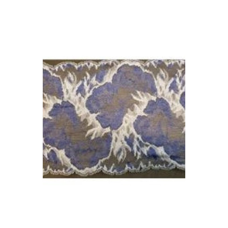 dentelle de calais blanche 19 cm