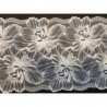 dentelle de calais blanche 19 cm
