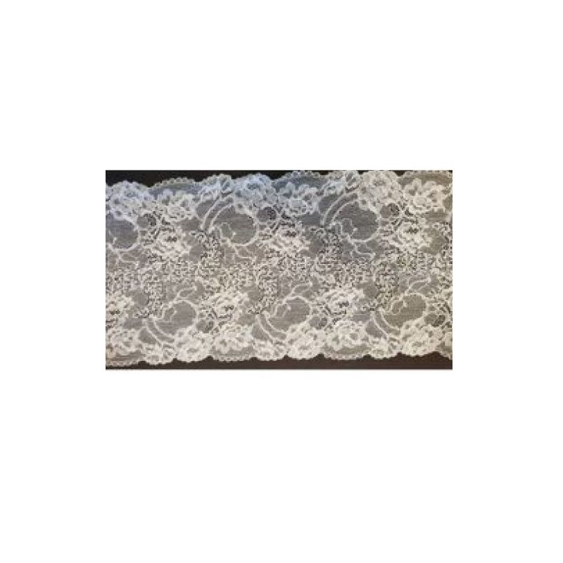 dentelle de calais motif fleurs