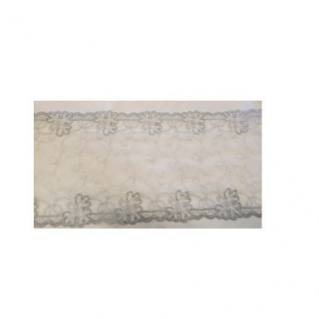 dentelle de calais leavers ottico beige 15 cm