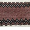 dentelle de calais leavers ivoire 20 cm