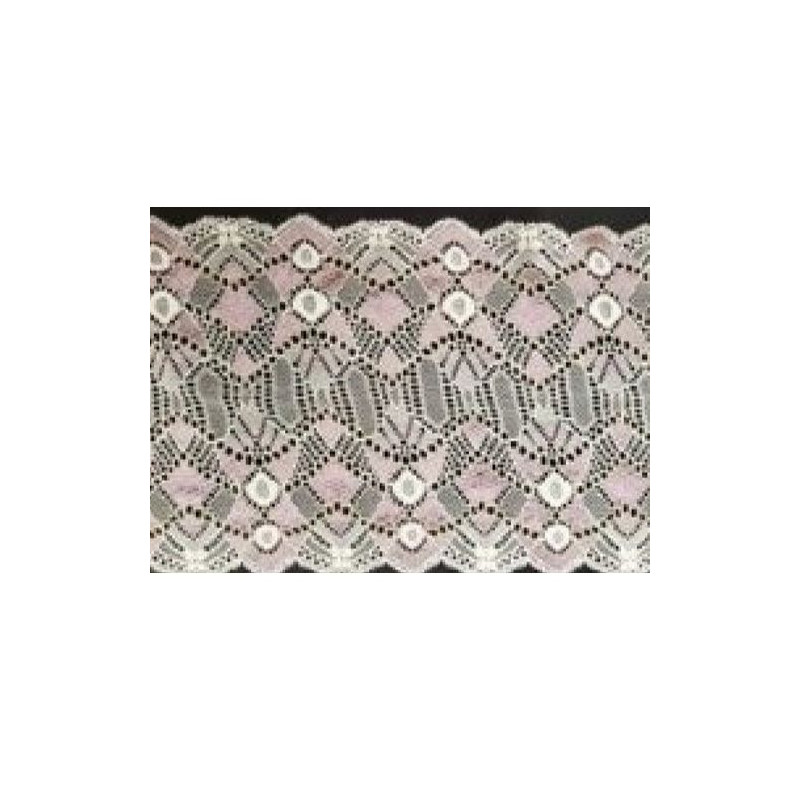 dentelle de calais leavers kaki clair  17 cm