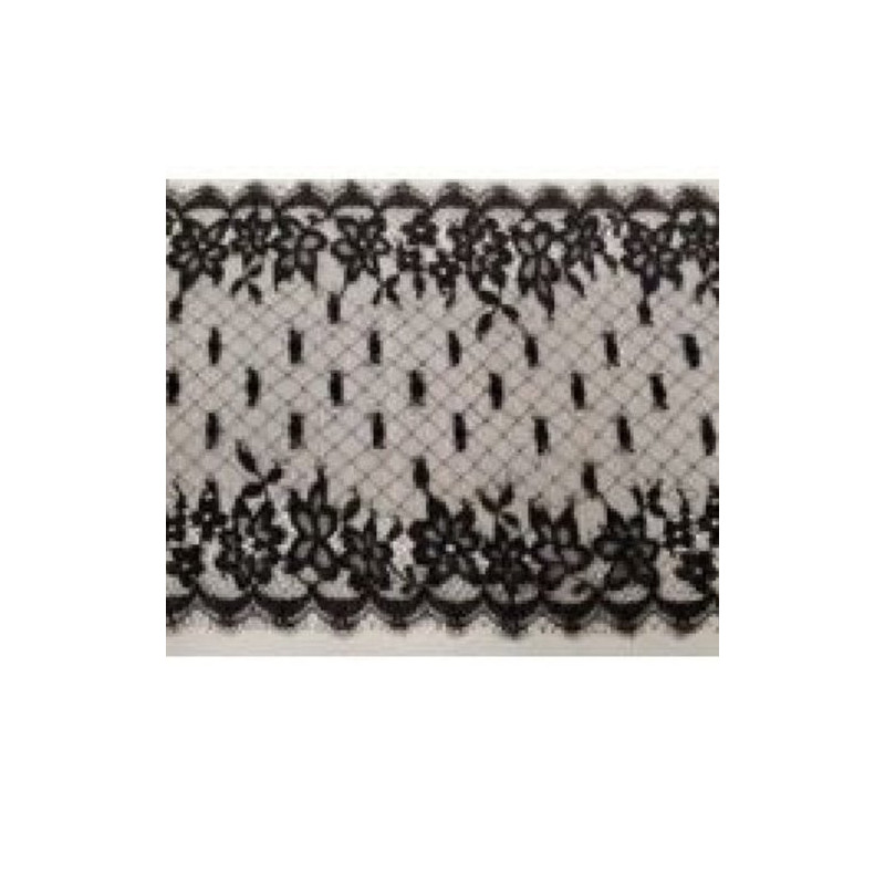 dentelle de calais leavers coloris kelp 20 cm