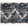 dentelle /broderie de calais bleu 15 cm