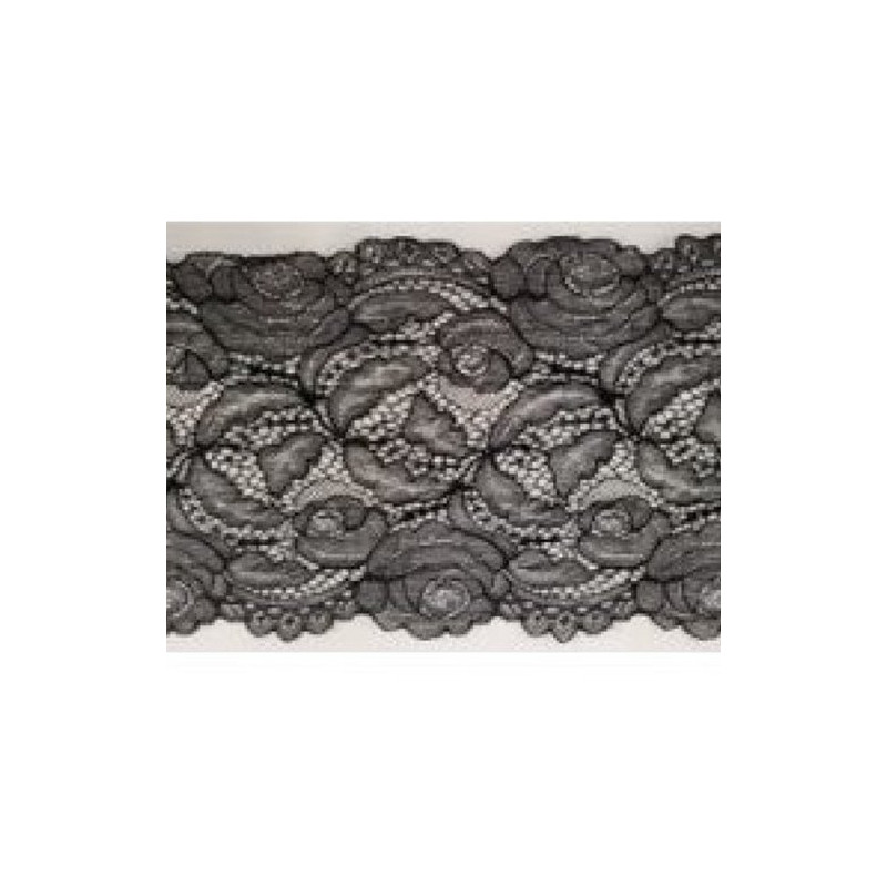 dentelle de calais noire 18 cm