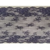 dentelle de calais blanche stretch plumetis centrale et bordure dentelé 18 cm