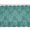 dentelle de calais textronik noir & peche blossom 17 cm