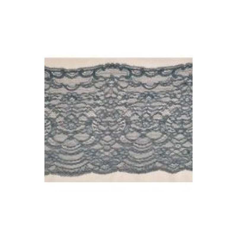 dentelle de calais verde /vert bouteille 20 cm