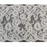 dentelle de calais verde /vert bouteille 20 cm