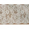 dentelle de calais leavers preforme /ivoire 20 cm