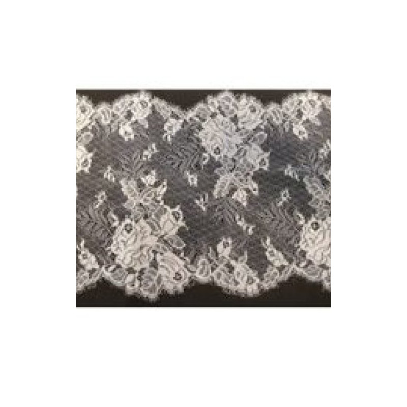 dentelle de calais rosiwheeding/ vieux rose 20 cm