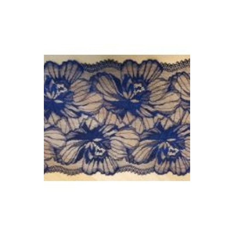 dentelle de calais jacquard coloris vanille 22 cm