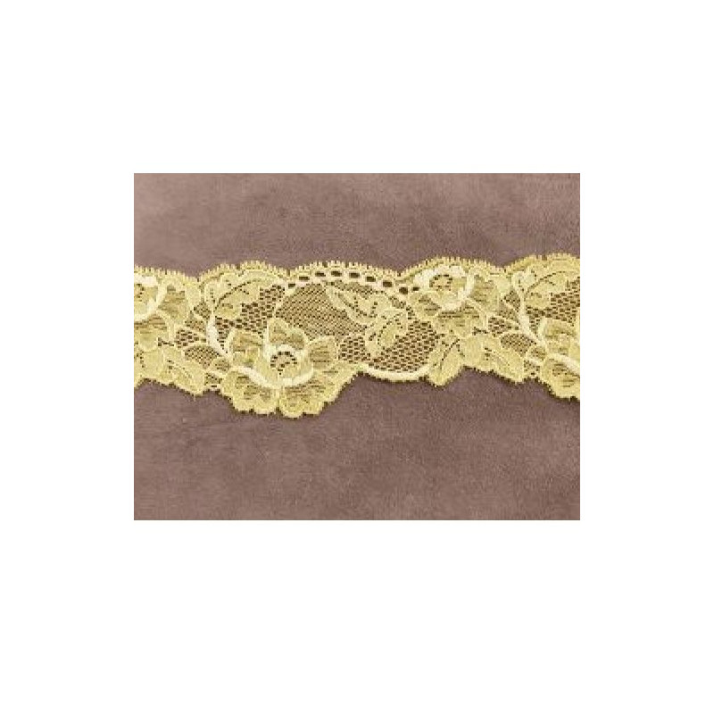 dentelle de calais leavers noire 18 cm
