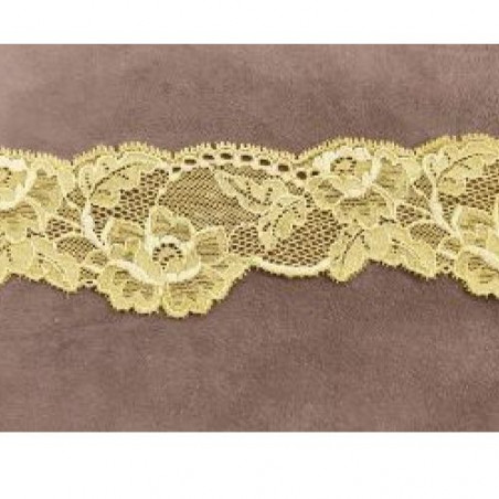 dentelle de calais leavers noire 18 cm