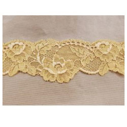 dentelle de calais leavers noire 18 cm