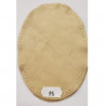DENTELLE EN RUBAN STRETCH surbrodé noir 3 cm