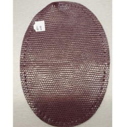 DENTELLE bronze et marron 4 cm
