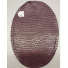DENTELLE bronze et marron 4 cm