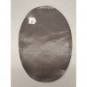 DENTELLE EN RUBAN noir et argent 5 cm
