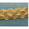 Ruban Pailleté Scintillante Or 25 mm