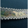 Ruban Pailleté Bleu Ciel 20 mm