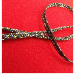 déstockage de Ruban Fantaisie Multicolore 6 mm