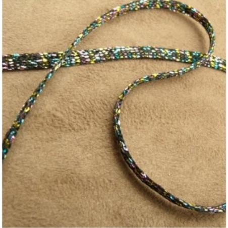 déstockage de Ruban Fantaisie Multicolore 6 mm