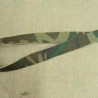Ruban Elastique Motif Camouflage Militaire  15 mm
