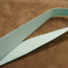 RUBAN ELASTIQUE  POLYESTER &LATEX BLEU TURQUOISE 17 mm