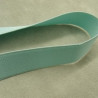 RUBAN ELASTIQUE  POLYESTER &LATEX BLEU TURQUOISE 17 mm
