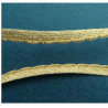 ruban élastique doré lurex 8 mm