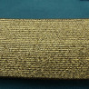 RUBAN ELASTIQUE doré mat 50 mm