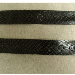 Ruban Simili Cuir/ Skai Lezard 20 mm