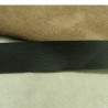 RUBAN SIMILI CUIR/  SKAI NOIR  25 mm