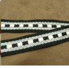 Déstockage Ruban Sangle Noir et Blanc 20 mm – Au mètre, lot 5 m ou 20 m