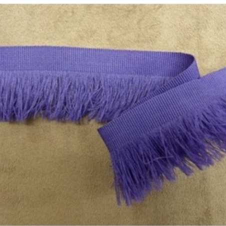 Déstockage ruban à franges polyester 35 mm – vendu au mètre ou lot 20 m