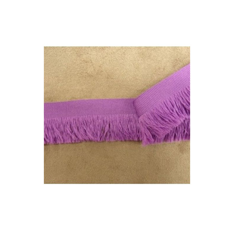 Déstockage ruban à franges polyester 35 mm – vendu au mètre ou lot 20 m
