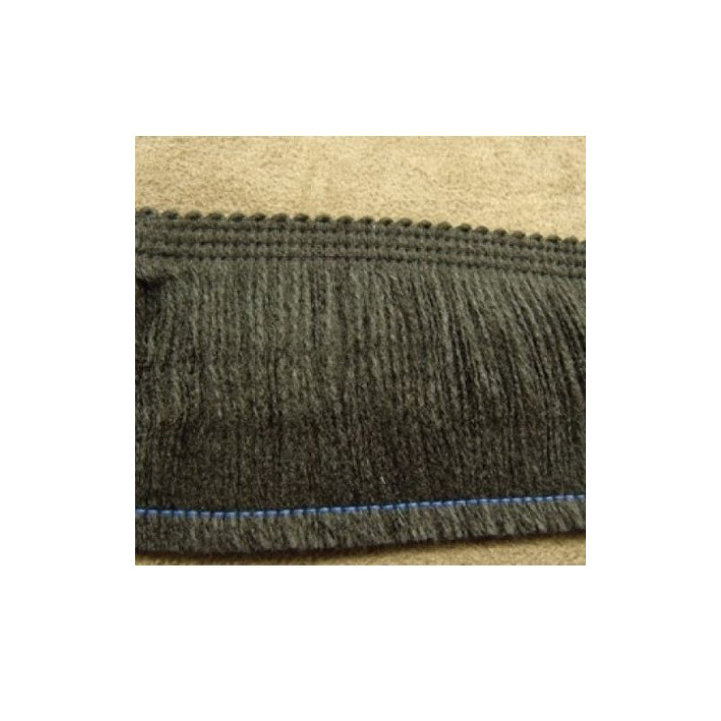 Frange marron foncé En Polyester 50 mm