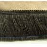 Frange marron foncé En Polyester 50 mm