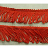 Ruban Frange  Polyester Rouge 40 mm