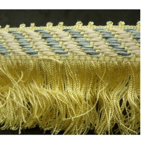 Ruban Frange Jaune Et Bleu 60 mm