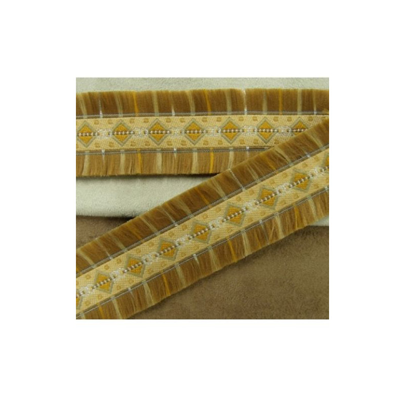 LOT DE Ruban Double Petite Frange 35 mm