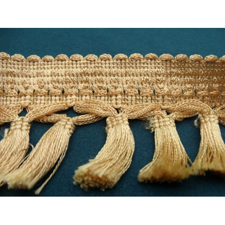 ruban avec pompon - beige / rosé ruban avec pompon - beige / rosé