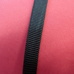 Ruban Tissé Brodé Vert 60 mm