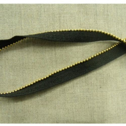 PROMOTION Frange Polyester Parme 35 mm