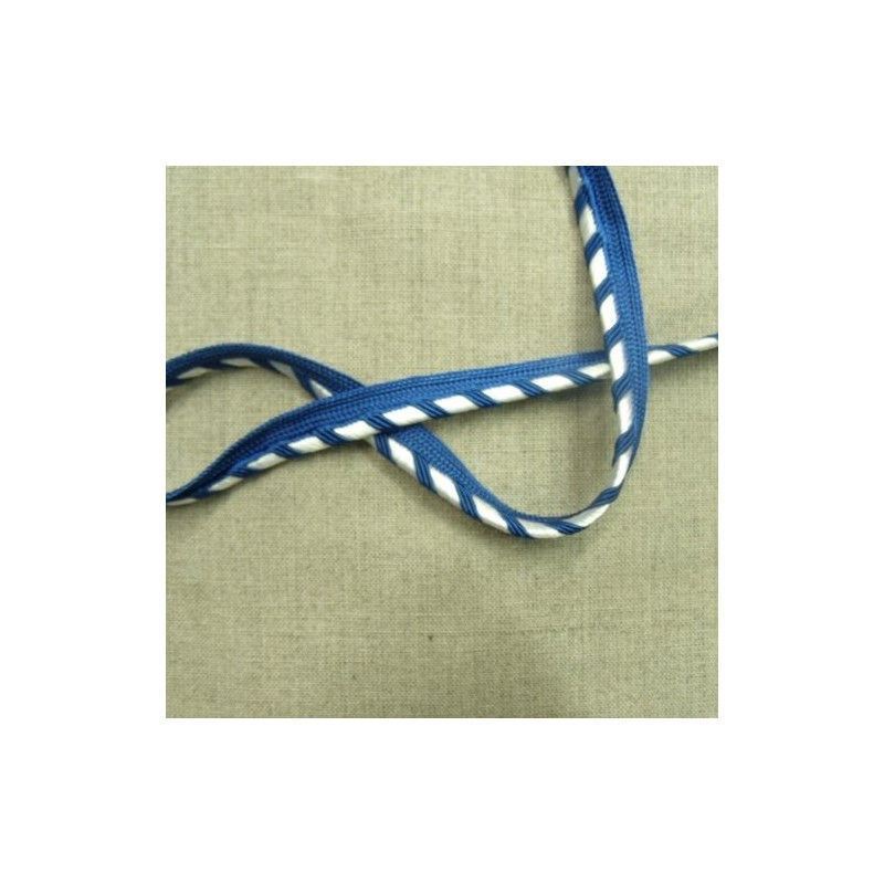 LOT de  ruban passepoil polyester bicolore 12  mm