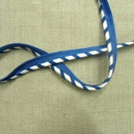 LOT de  ruban passepoil polyester bicolore 12  mm