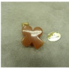 Ruban Frange Rose Et Vert 60 mm