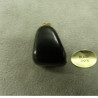 PENDENTIF MOTIF PIERRE- BLACK ONYX ,HAUTEUR: 2 cm / LARGEUR 1,5 cm / EPAISSEUR: 1,5 cm